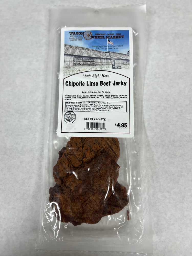 Chipotle Lime Beef Jerky