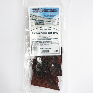 Garlic & Peppered Beef Jerky *Gluten Free