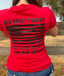 Women's Red Shirt Friday