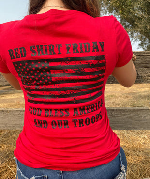 Women's Red Shirt Friday