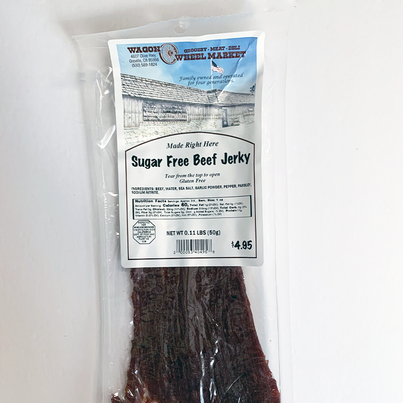Sugar Free Jerky * Gluten Free