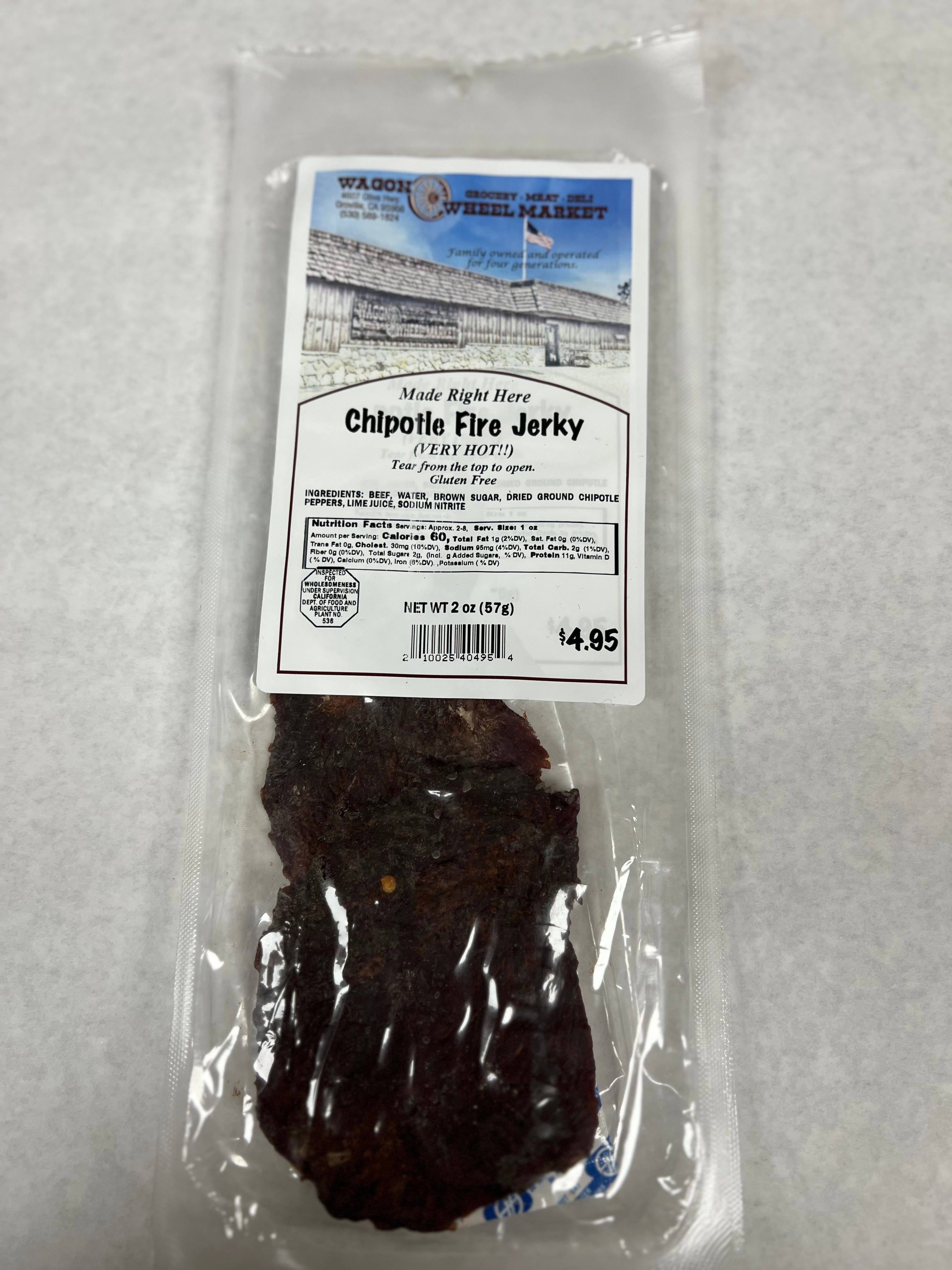 Chipotle Fire Jerky