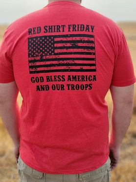 Men's Red Shirt Friday